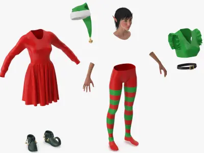  Christmas Elf Female 2 