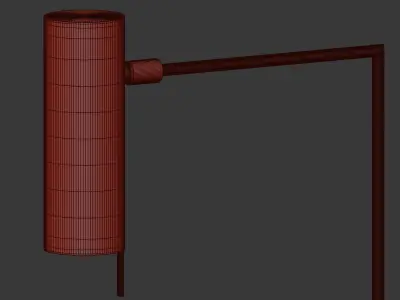 Alma Floor Lamp Circa Lighting  3D model