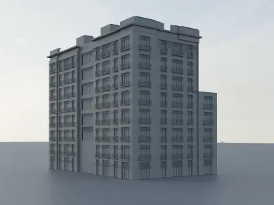 Building Architecture 3D model purchase