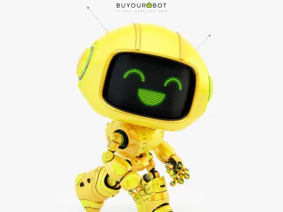 Lovely robot - companion VIII 3D model