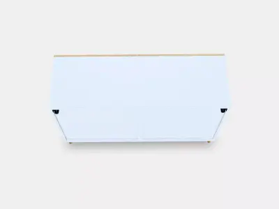 BESTA Storage combination with doors Low-poly 3D model