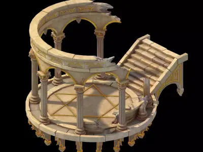 Moon City - Table 23 3D model