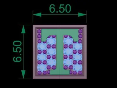 ALPHABET BRACELET 3D print model