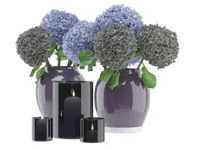 Dining furnitures set 09 3D model