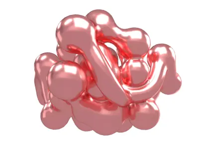 Abstraction Emphasizes Shape v1 004 Low-poly 3D model