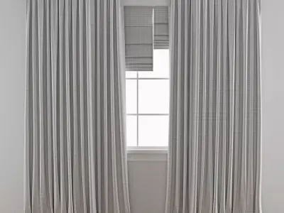 Curtain 008 3D model