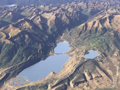  Large Scale Terrains - Mountains 