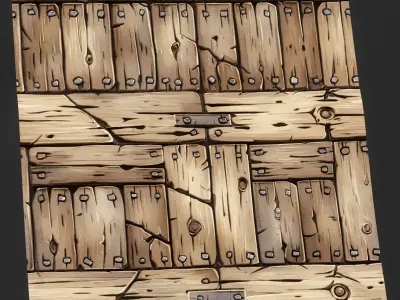 Stylized Wood Seamless Texture  Texture