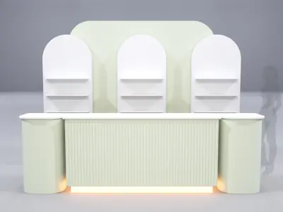 Pop Up Stand 5 3D model