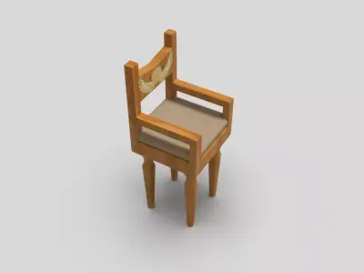 The Amoon Chair 3D print model