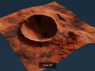 Landscape 3D models 3D Model Pack