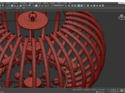 ANTONELLI CHANDELIER Low-poly 3D model