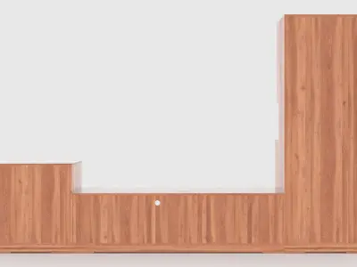 tv stand 71 3D model