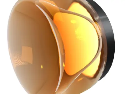 Dimple Wall Flushmount 3D model