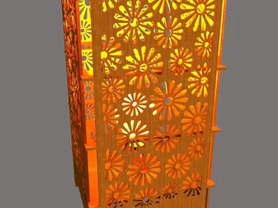 Collister Table Lamp 3D model 3D model
