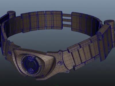 Batman Belt 3D model