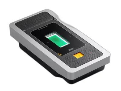 SciFi Handheld Electronic Device Low-poly 3D model