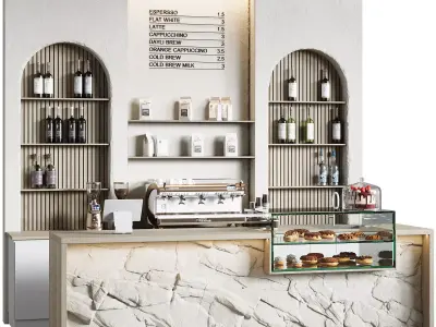 Coffee Bar 13 3D model