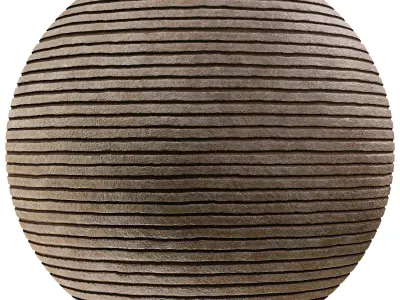 Ribbed Plaster 01 - Seamless Texture