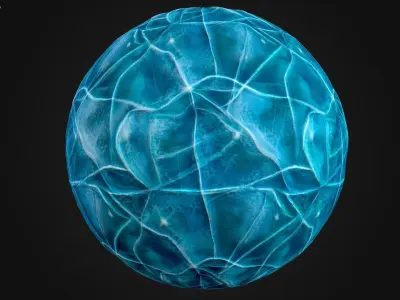 Stylized Snow Vol 153 - Hand Painted Textures Texture