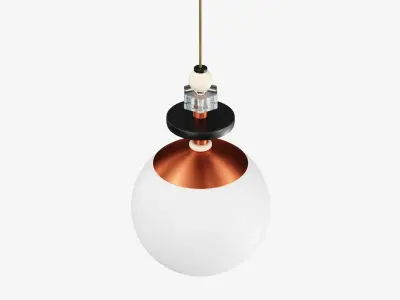 Maru Pendant Light Collection 3D model