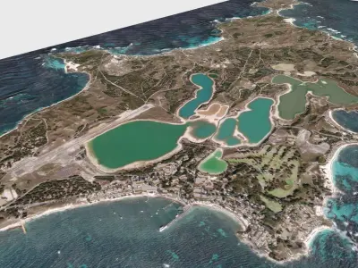 Rottnest Island 3D model