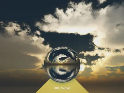 4k HDR Skies Vol I 3D model