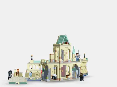 LEGO Harry Potter - Battle of Hogwarts 76415 3D model