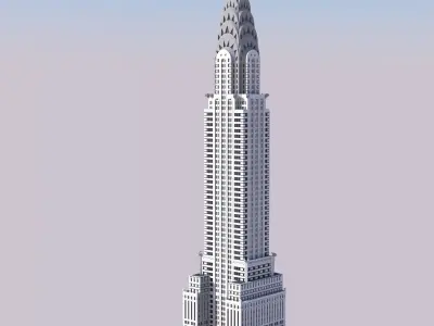 Chrysler Building 3D print model