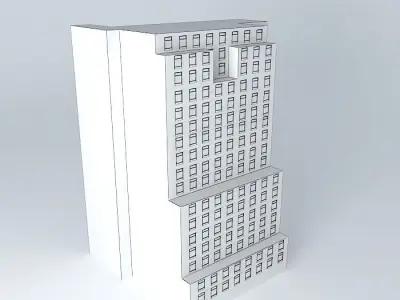 Hotel Loddon Free 3D model