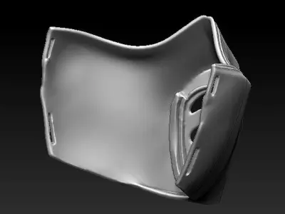 surgical mask scifi 3D print model