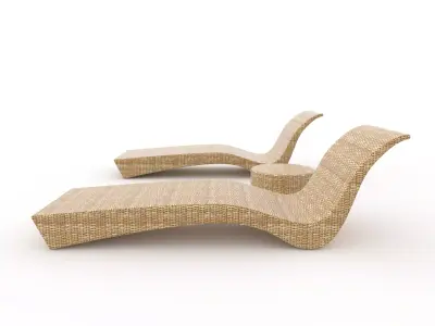 Sun Lounger 26 3D model