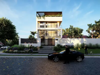 QD House - Architectural 3D model
