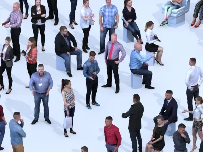  Dosch 3D - LoPoly People Vol 3 