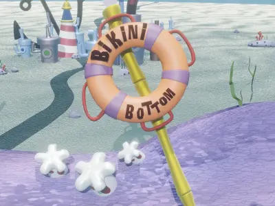 Bikini Bottom 3D model