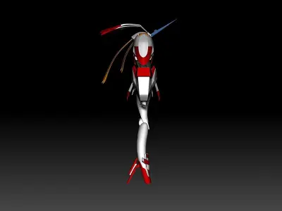 Strelizia - Darling in the Franxx 3D model