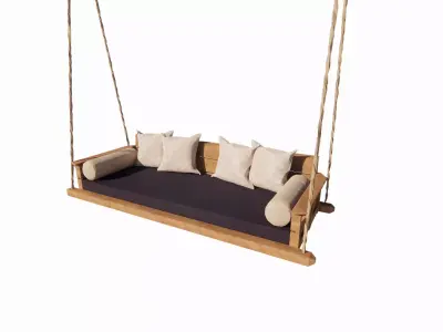 Swing Low-poly 3D model