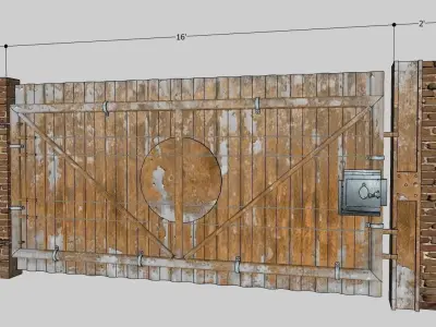 Forest Gate 3D model