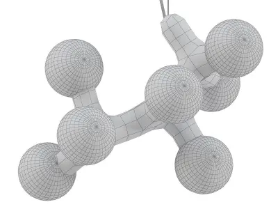 DNA triple 3D model