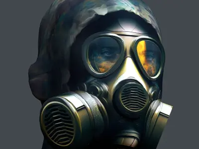 Helmet 3d model military combat Military  Low-poly 3D model