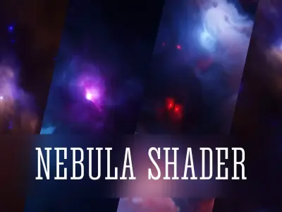 Space nebula shader for blender Texture