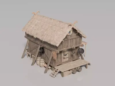 Nordic House 4 3D model