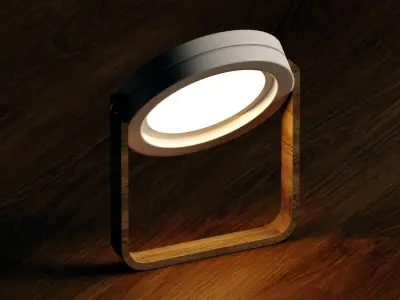 lampshade set 03 Low-poly 3D model