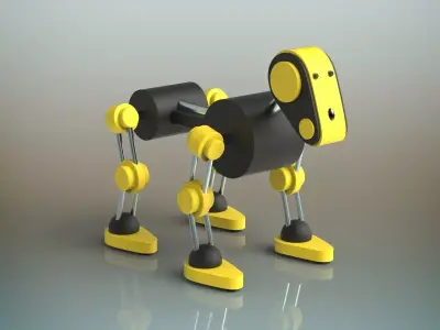 Robot Dog 3D model