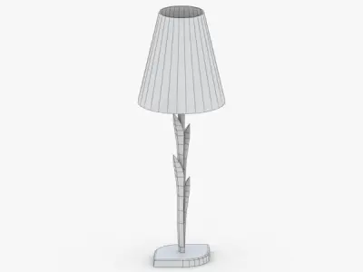 1402 - Table Lamp Low-poly 3D model