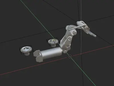 hinge for blender 3D model
