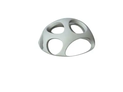 SciFi Cube Object No 54962 Low Poly Shape Low-poly 3D model