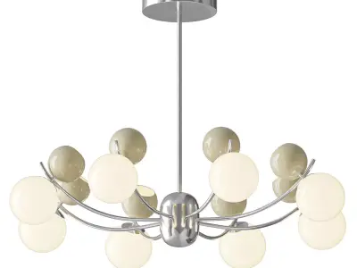 Helio Chandelier 3D model