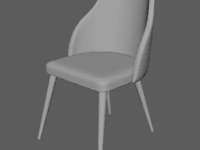 chair 3D model 12