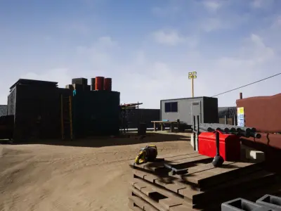 CR SERIES - Construction Pack For Unreal Low-poly 3D model